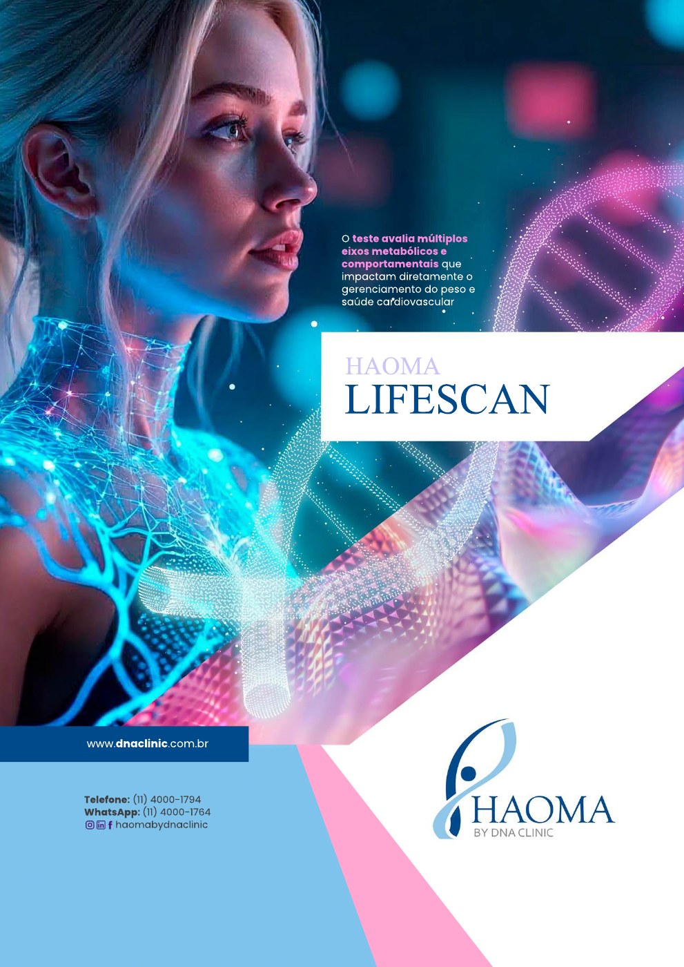 LIFE SCAN — capa do folder